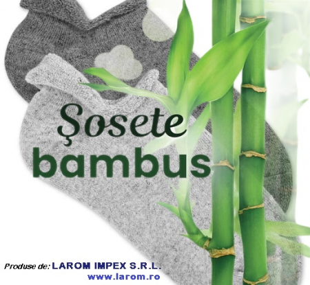 Șosete Bărbați - ȘOSETE SCURTE DIN BAMBUS, FARA ELASTIC, PENTRU DIABETICI