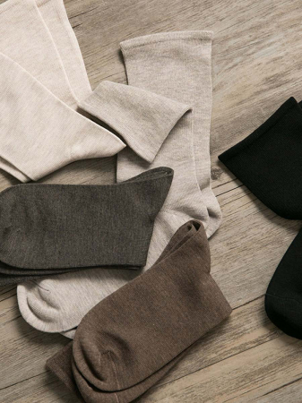 ȘOSETE SI CIORAPI MEDICINALI DIN LÂNĂ FARA ELASTIC, FLAUȘATE (PLUȘATE) ÎN TALPĂ [5]