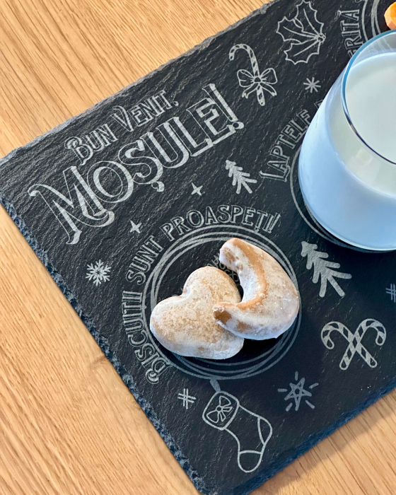 platou mos craciun ardezie personalizat [4]