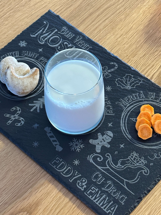 platou mos craciun ardezie personalizat [2]