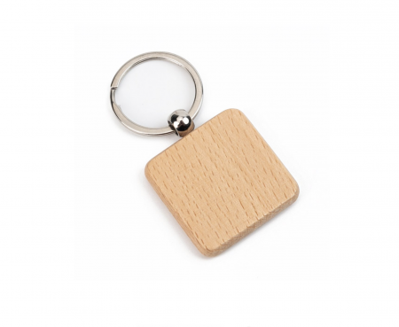Accesorii - breloc chei personalizat din lemn