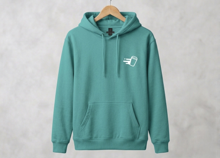Merch - Hanorac I am so Latte - Turcoaz