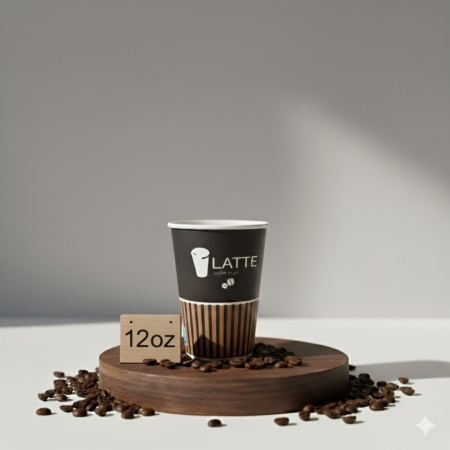 Toate Produsele - Pahar Latte 12oz (50 buc)