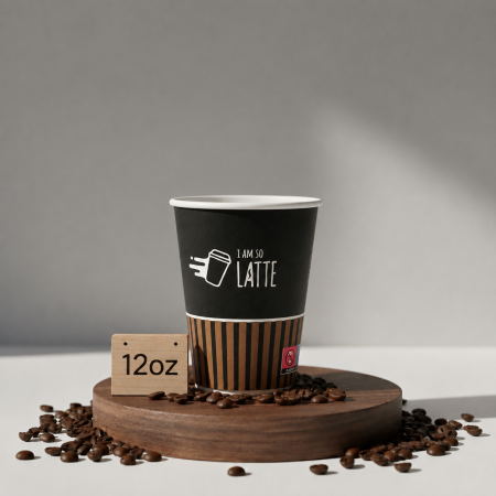 Toate Produsele - Pahar Latte 12oz (50 buc)