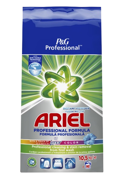 Ariel Professional Touch of Lenor Color, 140 spalari, 10.5 kg [1]