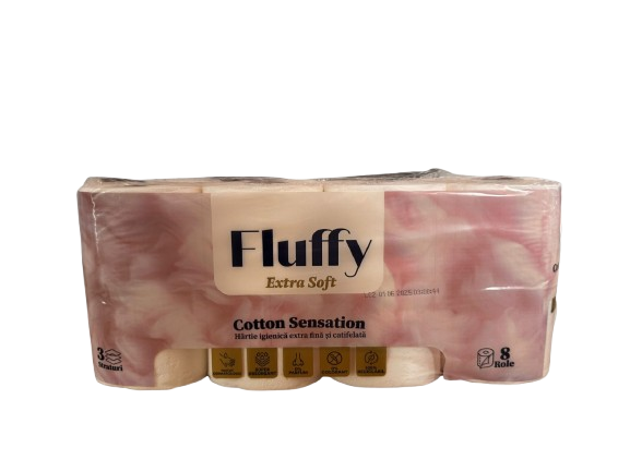Fluffy Hartie Igienica 8 Role, 3 Straturi [1]