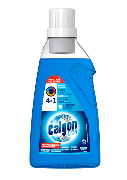 Gel anticalcar pentru masina de spalat Calgon 4in1, 750 ml [1]
