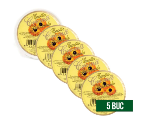 Cosmetice - Crema hidratanta maini si ten Exotic Galbenele 100ml 5buc/set