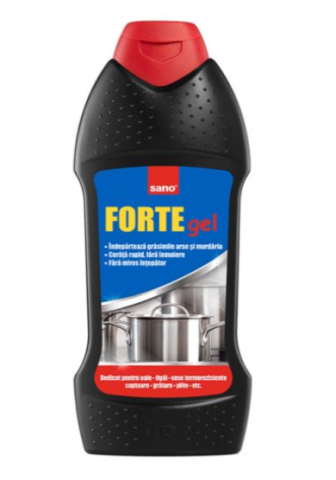 Produse curatare bucatarie - Detergent degresant concentrat Sano Forte Gel, 500 ml