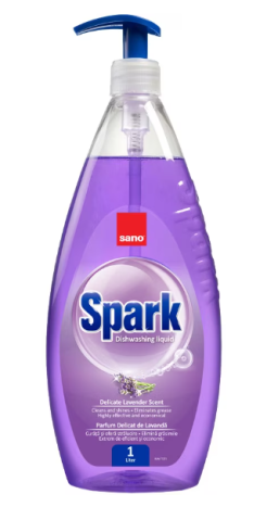 Detergent vase - Detergent de vase Sano Spark Lavanda 1L