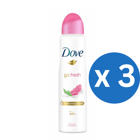 Deodorante & Antiperspirante - Pachet 3 x Dove spray deodorant, Rodie, 150 ml