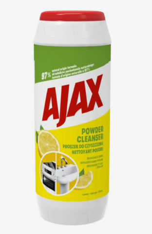 Solutii suprafete bucatarie - Ajax Pudra de curatare, Lamaie, 450g