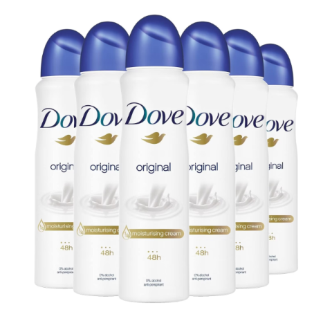 Cosmetice - Set 6 x Deodorant Dove Original, 150 ml
