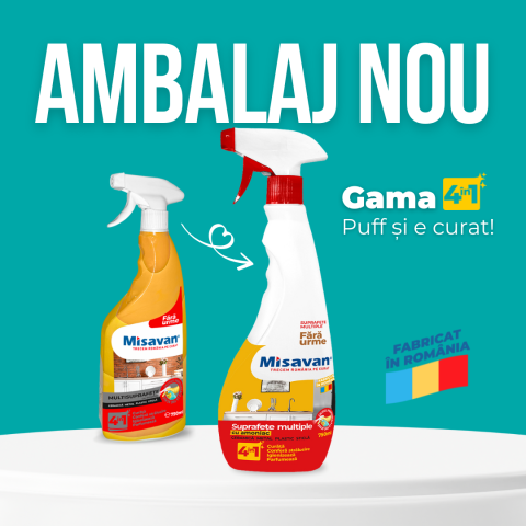 Solutie multifunctionala pe baza de amoniac Misavan 4in1 750ml [1]
