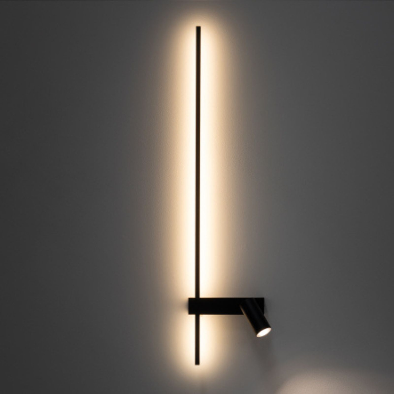 aplica perete EASY LED LEFT negru LED integrat GU10 Nowodvorski [5]