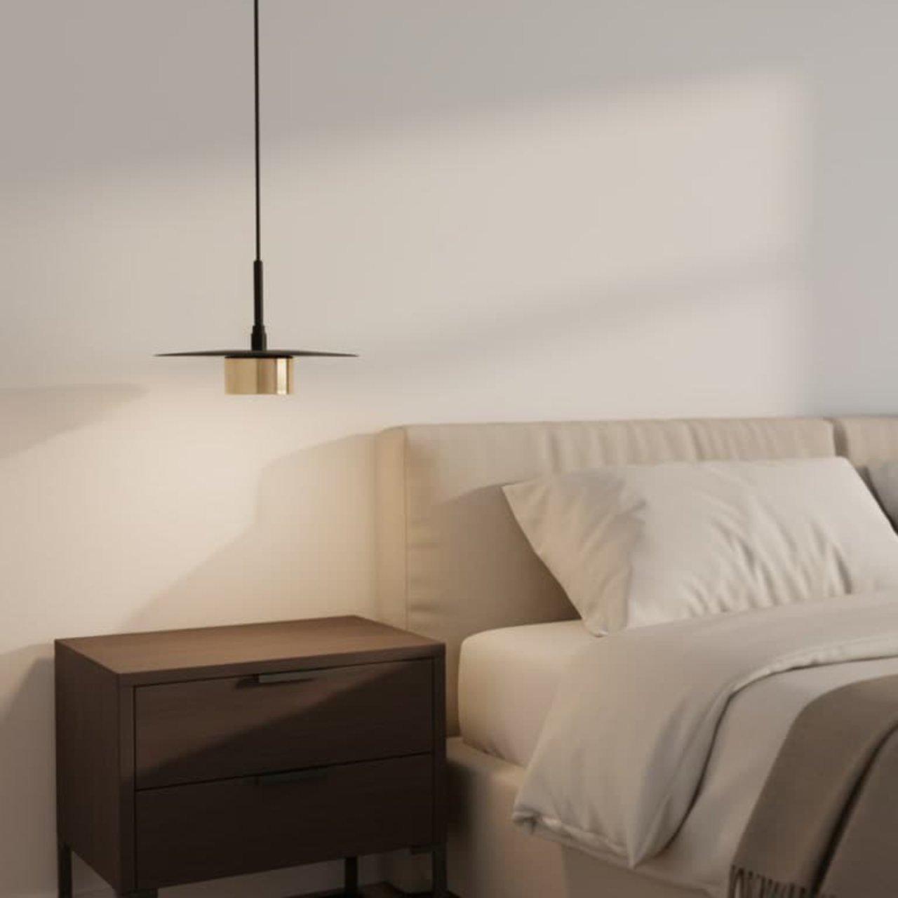 Lampă suspendată K-5455 BURGAS 1xGX53 negru auriu [4]