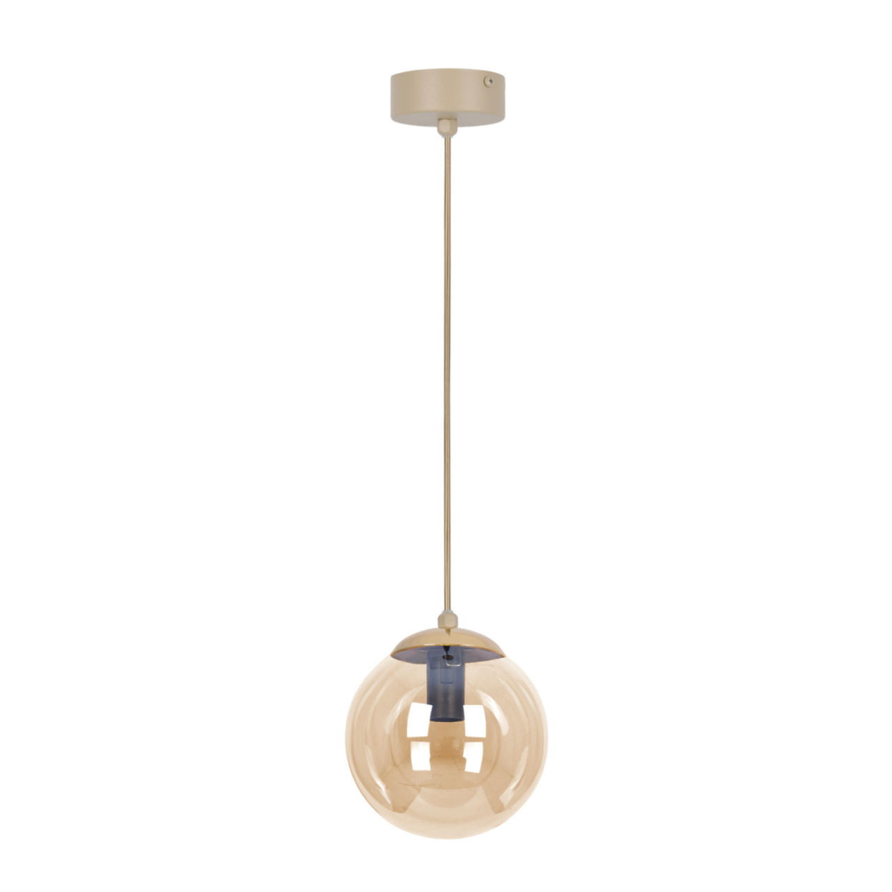 Pendul Kaja FELIX K-5780 bej cu glob chihlimbar G9 [2]