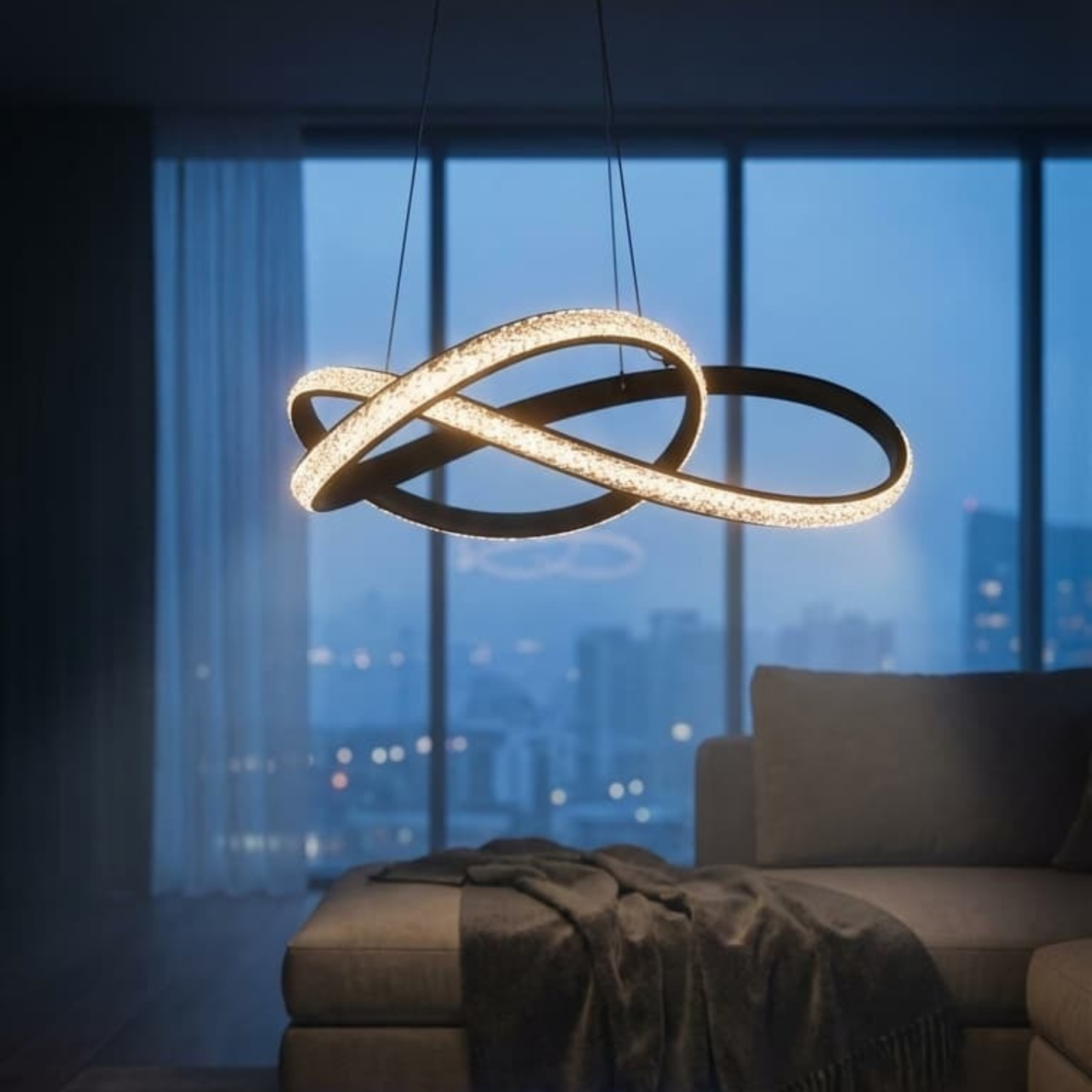 Lustră LED Kaja FONDI K-8236 negru 40W 4800 lm CCT [3]