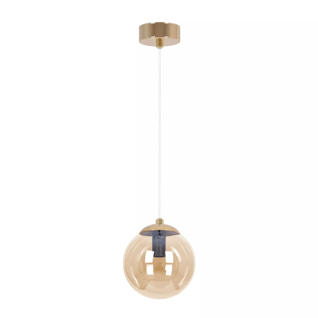 Lampă suspendată K-5410 GRAND 1xE27 negru auriu [2]