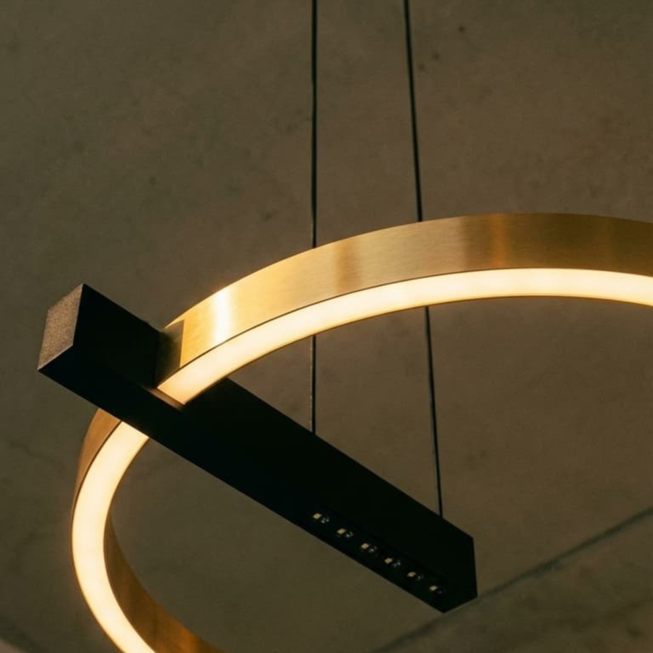 Lustră LED Kaja METIS K-8232 negru auriu 24W 2880 lm 4000K [6]