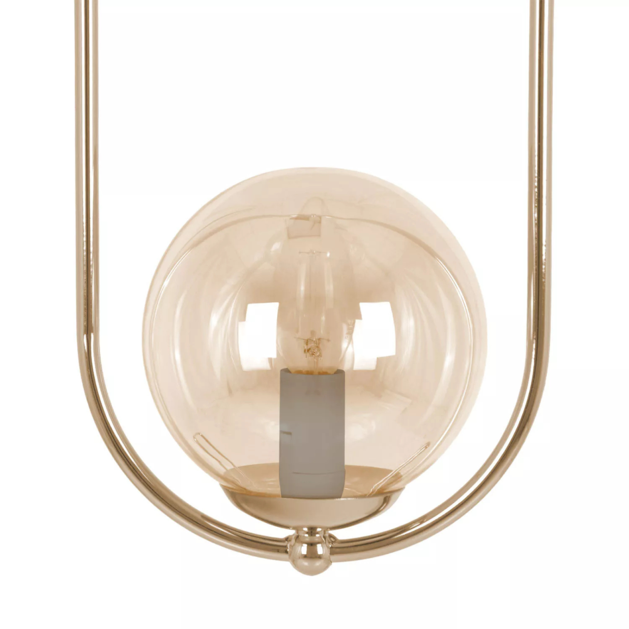 Lampă suspendată K-5396 SVEN E27 metal și sticlă [4]