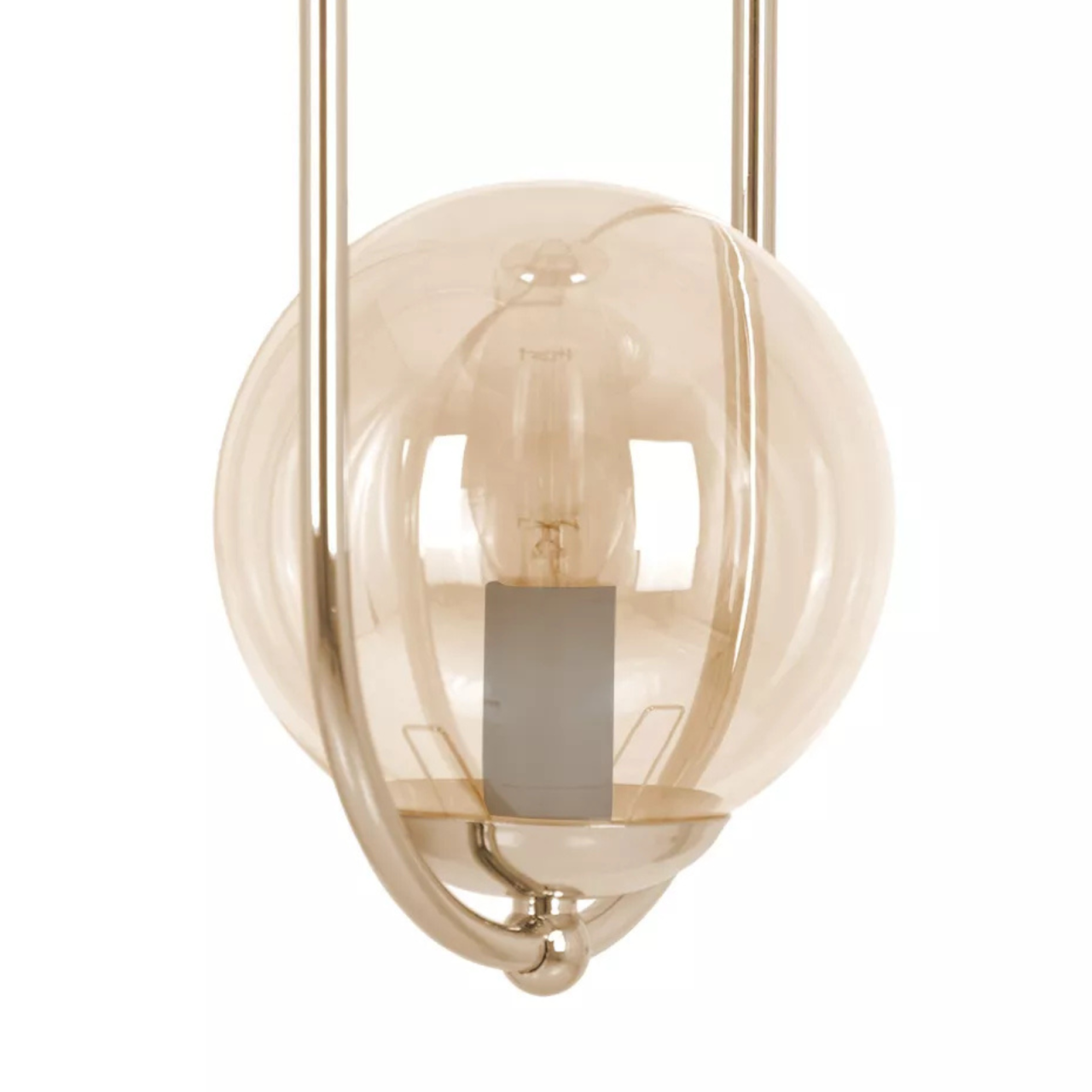 Lampă suspendată K-5397 SVEN E27 metal și sticlă [4]