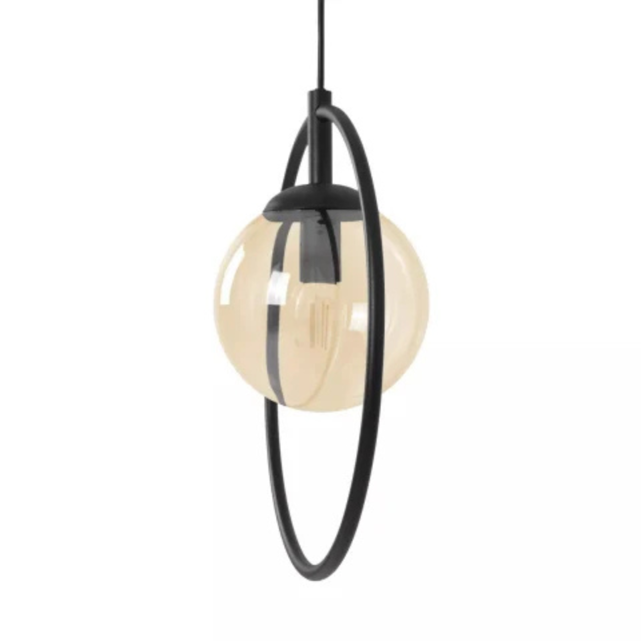 Pendul Kaja VENTA K-5476 negru chihlimbar E14 [2]