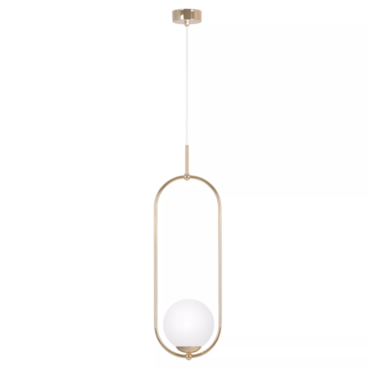 Lampă suspendată K-5391 RITUS 1xE27 metal sticlă [2]
