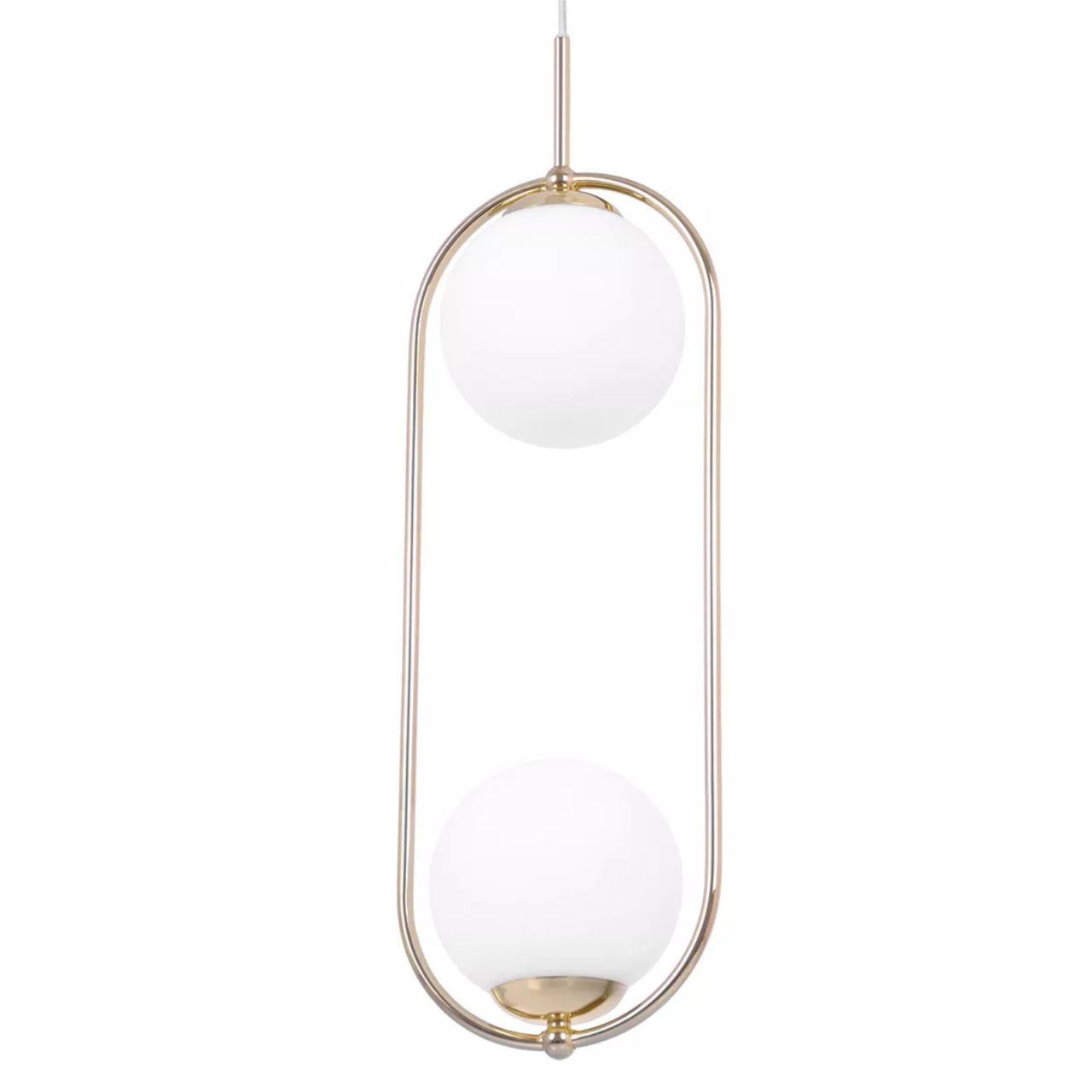 Lampă suspendată K-5392 RITUS 1xE27 metal sticlă [4]