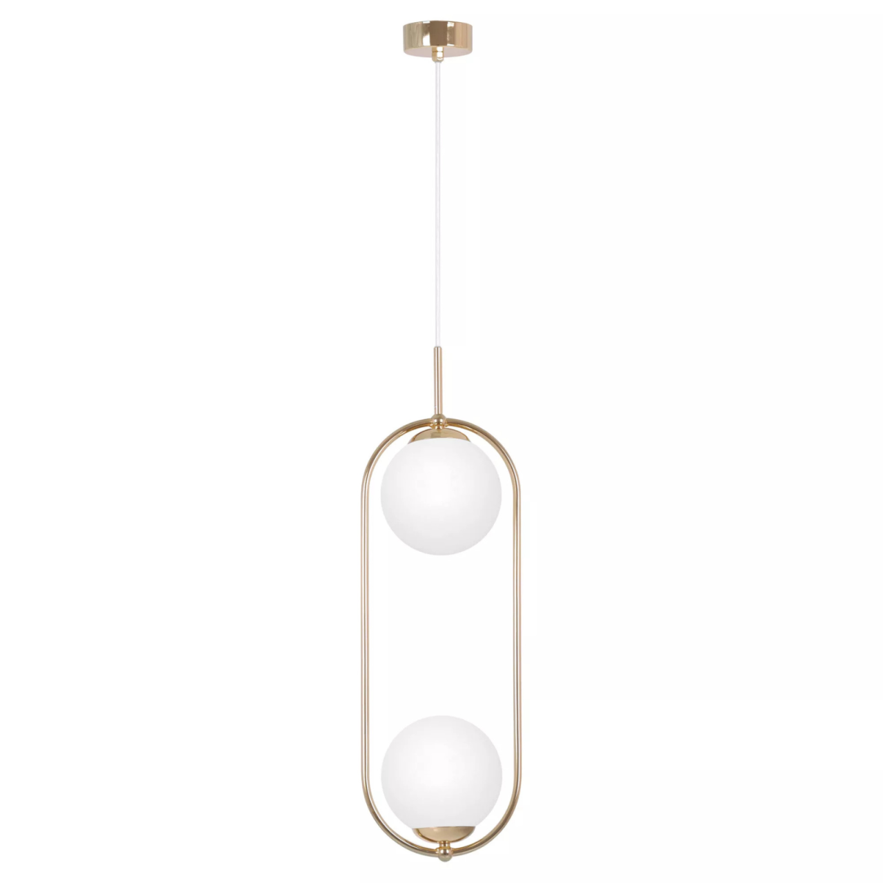 Lampă suspendată K-5392 RITUS 1xE27 metal sticlă [2]