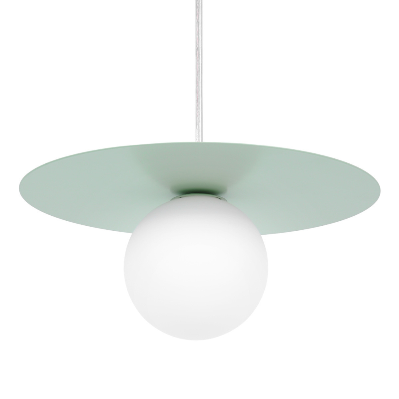 Lampă suspendată ROBIN K-54896 verde cu glob alb G9 | Kaja Lighting [5]