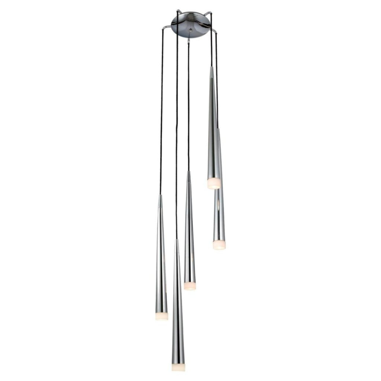 Lustră suspendată Azzardo STYLO 5 CHROME 5xG9 crom lucios AZ0134 [2]