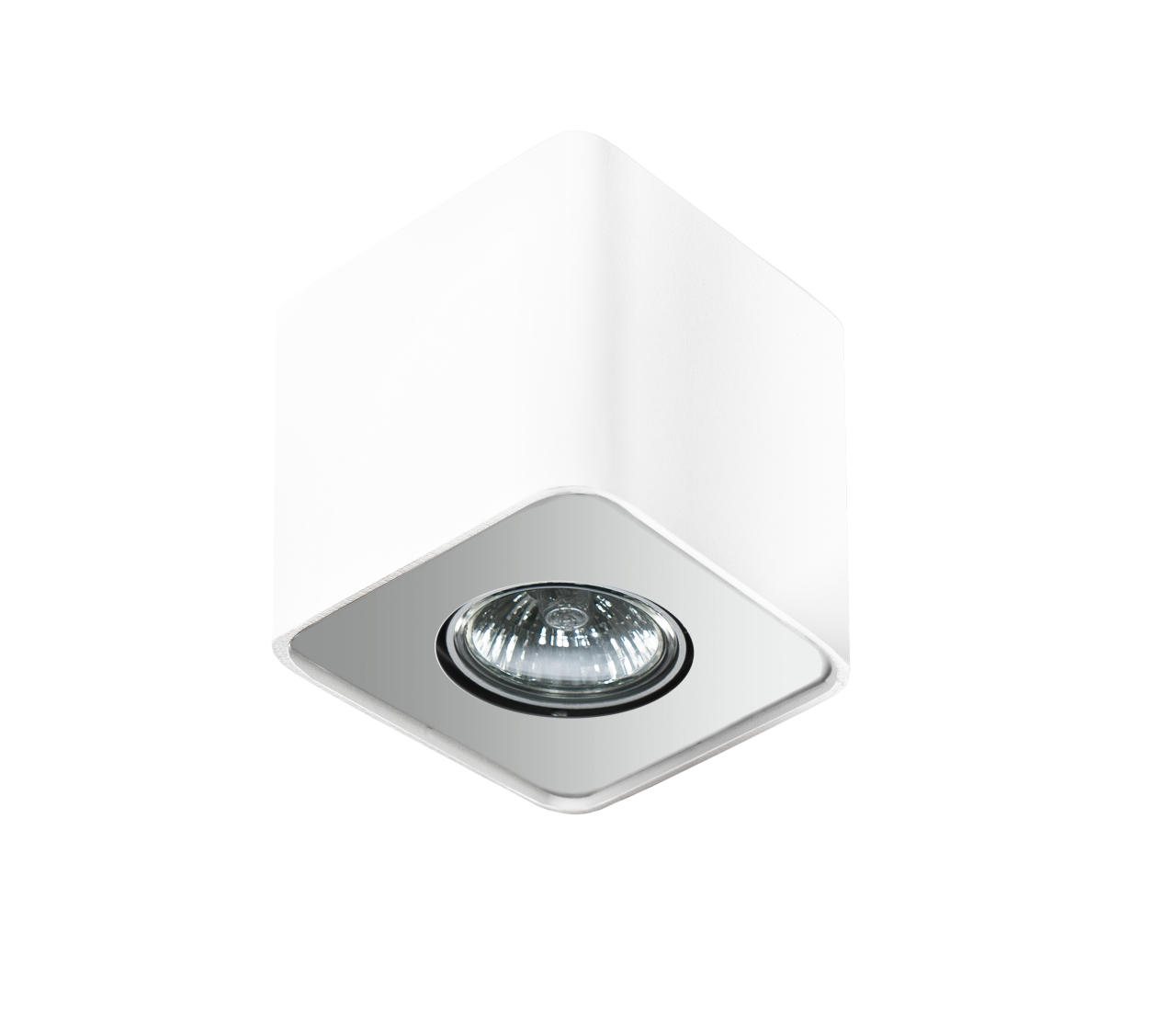 Spot aplicat Azzardo NINO 1 WHITE/ALU GU10 alb aluminiu AZ0598 [2]