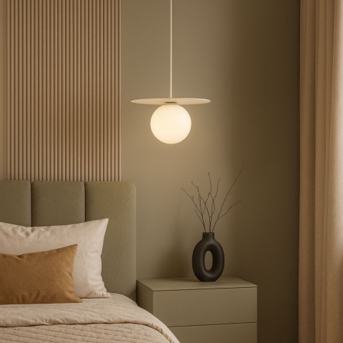 Lustra - Lampă suspendată K-5431 ROBIN 1xG9 alb