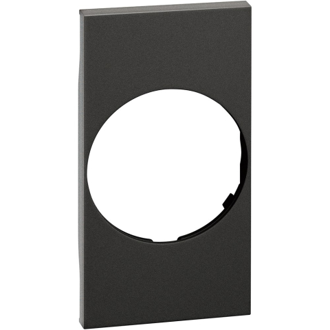 Tehnologie pentru confort - Placă BTicino Living Now KG04 – negru, pentru 2 module