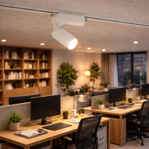Spoturi - Spot LED șină monofazată Nowodvorski PROFILE TINOS LED 10W 3000K alb 10373