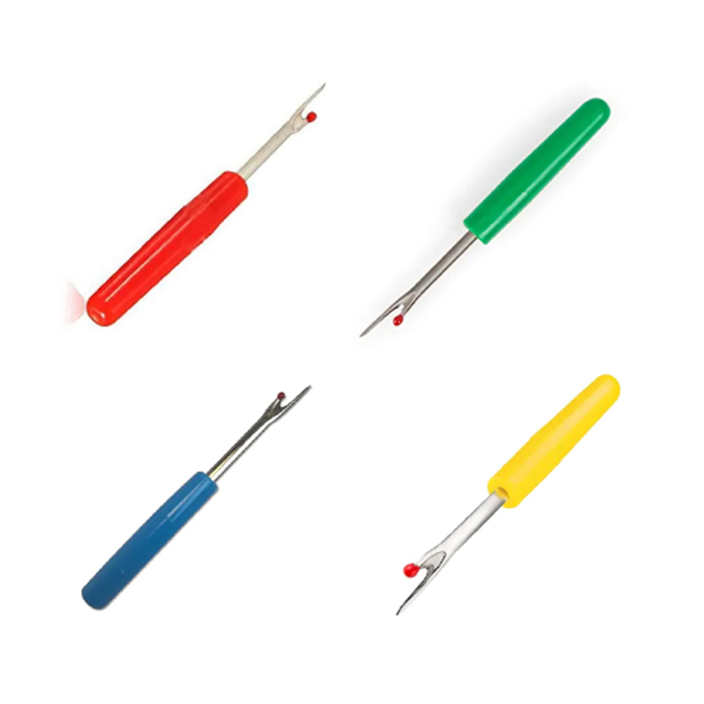 Despicator cusaturi mic pentru descusut tivuri, buzunare, nasturi si orice tip de cusatura, lungime 7cm, maner diverse culori [4]