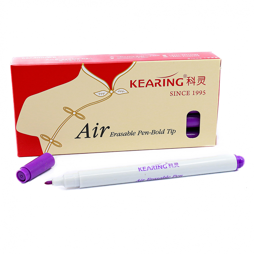 Carioca evanescenta pentru dat semne pe material textil, Kearing, violet [2]