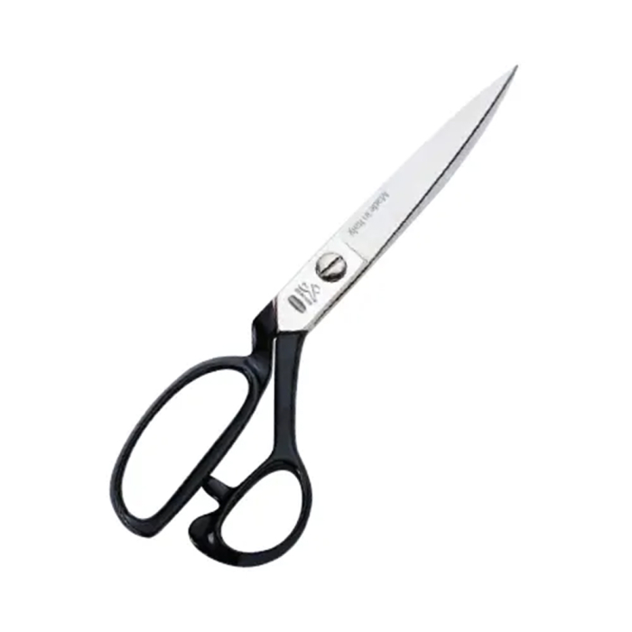 Foarfeca de croitorie din otel carbon C50 nichelat, manere inegale, cu surub de strangere brevetat Premax, colectia Classica, 25cm (10″) [2]