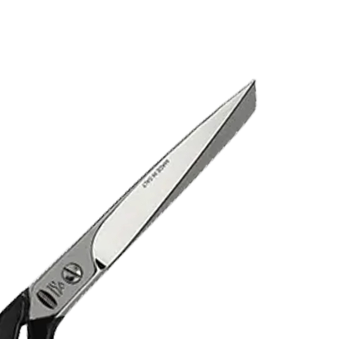 Foarfeca de croitorie din otel carbon C50 nichelat, manere inegale, Premax, colectia Omnia, 20cm (8″) [3]