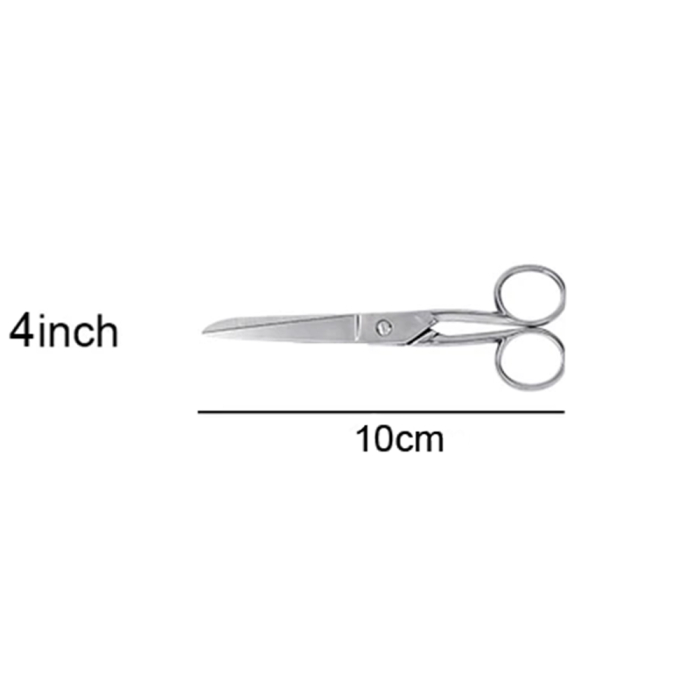 Foarfeca de cusaturi de uz casnic si profesional din otel inoxidabil, manere egale, Fraliz, 10cm (4") [2]