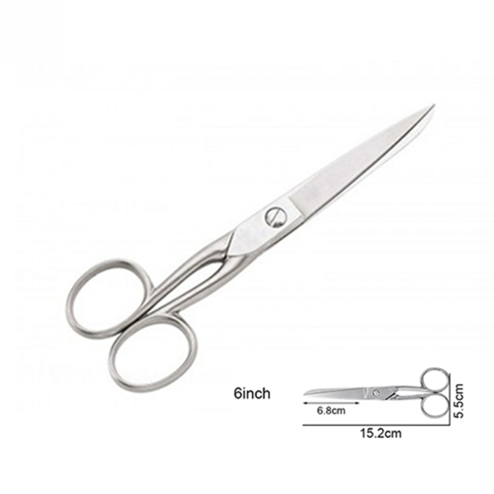 Foarfeca de cusaturi de uz casnic si profesional din otel inoxidabil, manere egale, Fraliz, 15cm (6") [2]