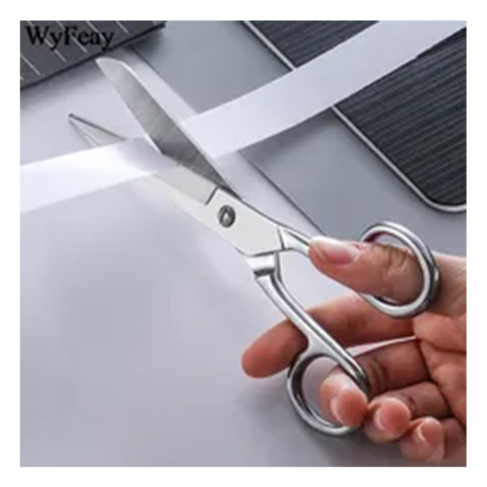 Foarfeca de cusaturi de uz casnic si profesional din otel inoxidabil, manere egale, Fraliz, 10cm (4") [3]