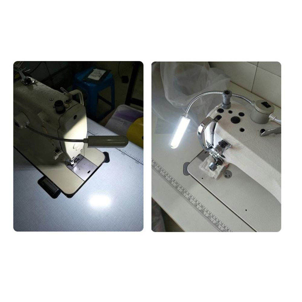 Lampa ergonomica 30 leduri cu suport magnetic, transformator si intensitate luminoasa reglabila, pentru masini de cusut, 220V [4]