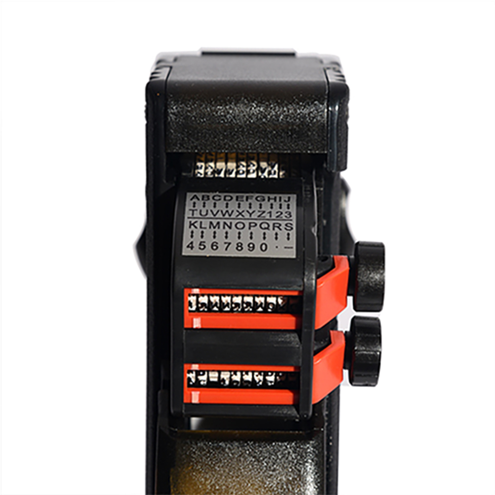 Marcator de pret, cod sau data, 2 linii, 10 caractere alfanumerice pe un rand + 10 cifre pe al doilea rand, Blitz C20AN [3]