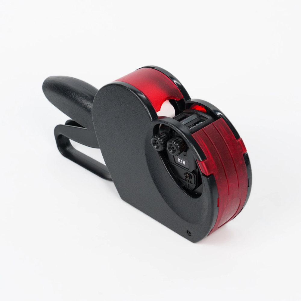 Marcator de pret, cod sau data, imprimare pe 2 linii, eticheta 26x16, 9 caractere pe primul rand + 9 caractere pe al doilea rand, Klik 18 [3]