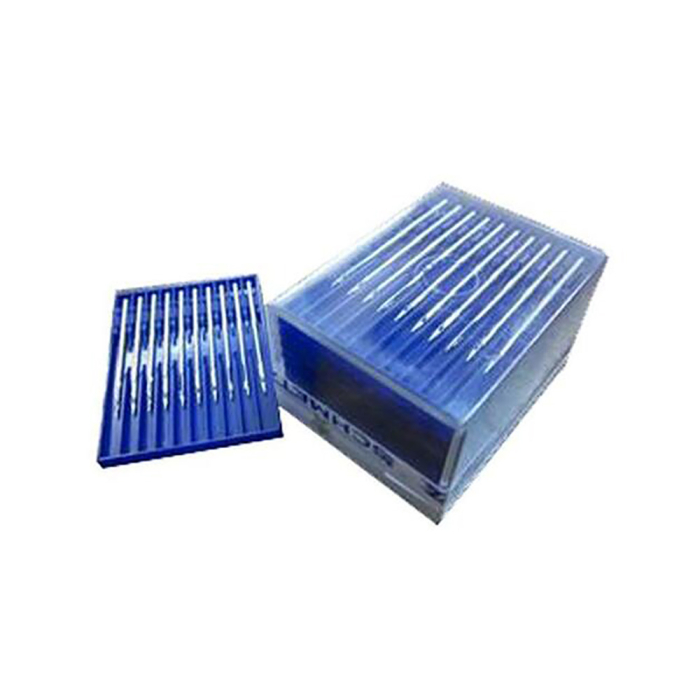 Set 10 ace de cusut pentru masini de cusut industriale, Schmetz, pentru piele, varf lance - LR [3]