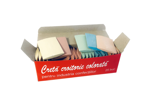 Creta diverse culori pentru croitorie, Cretorom, 25 buc/cutie [1]