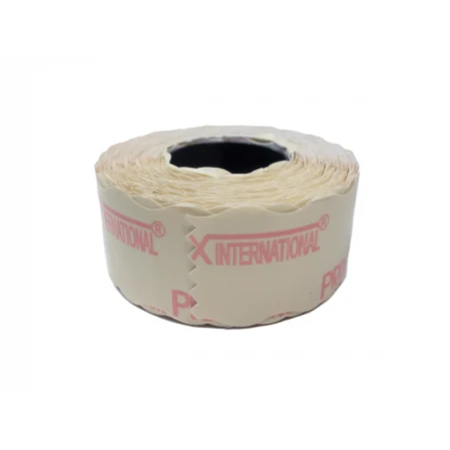 Etichete adezive - Etichete autoadezive cu adeziv permanent, dimensiune 26×12mm, colturi rotunjite, 1000 etic/rola, albe