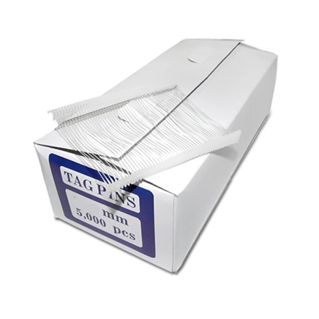 Agatatori din plastic - Fire albe din plastic (pinuri) pentru agatat etichete, standard, diverse marimi